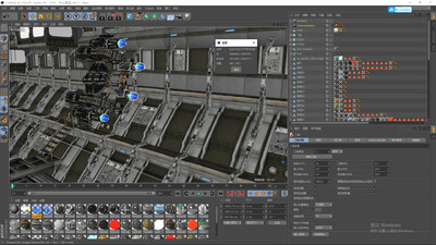 C4D科幻通道 隧道模型-科幻场景模型库-Cinema 4D(.c4d)模型下载-cg模型网