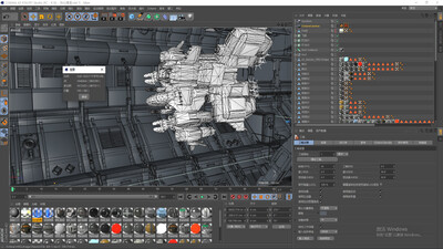 C4D科幻通道 隧道模型-科幻场景模型库-Cinema 4D(.c4d)模型下载-cg模型网