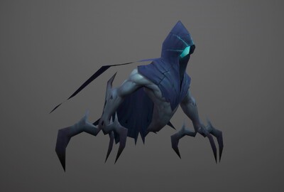 带动画 独眼风魔 幽灵 恶魔 死神 m_wayne911作品_人物异形怪物_cg