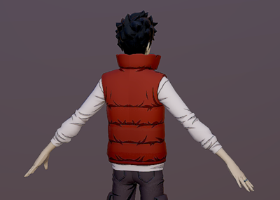 帅气 少年 男路人 休闲装 钓鱼装 男青年 学生 工人 羽绒背心 冬装