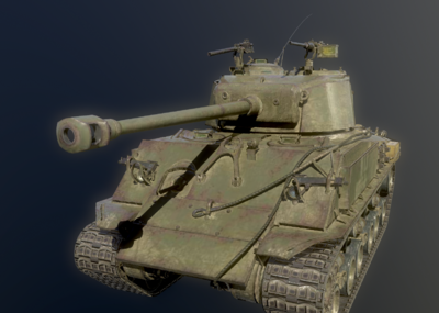 次世代 二战美军 m4a3e8 谢尔曼坦克 "雷电7号" m4a3e8thunderbolt