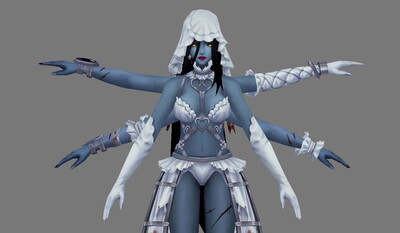 僵尸新娘 鬼新娘 女巫师 女巫婆 三头六臂 丧尸 女人 魔女 妖女 女妖