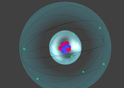 写实原子,原子核内部,电子,物理,科学科技科教,科幻