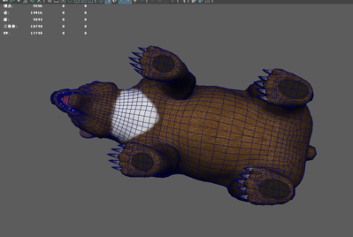 熊,狗熊,棕熊 有fbx,,,obj,,mb多种格式供选择.  没有绑定.