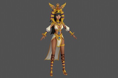 次世代古埃及法老 埃及美少女 女巫 巫师 巫女 中世纪 性感女郎 女神