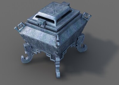 鼎 三足鼎 青铜鼎 云鼎 大鼎 炉鼎 青铜鼎 八方