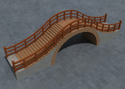 小桥石桥园林景观使用的各种小桥