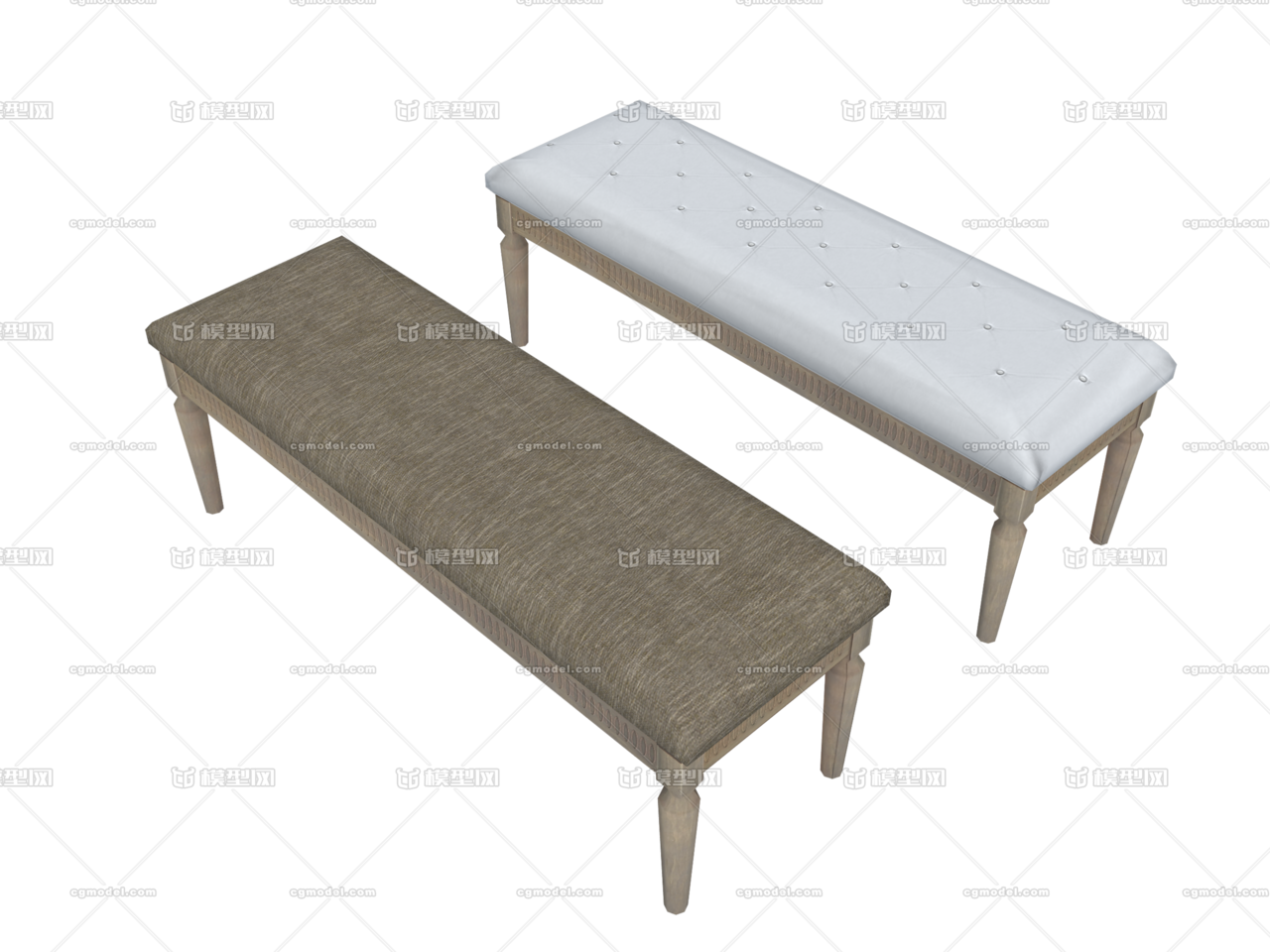 手绘 床尾凳 卧室 长凳子 沙发凳 衣帽间 现代简约 床榻 换鞋凳 床头