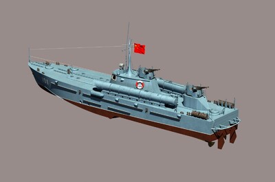 中国海军123б型鱼雷快艇(北约代号:p4级)