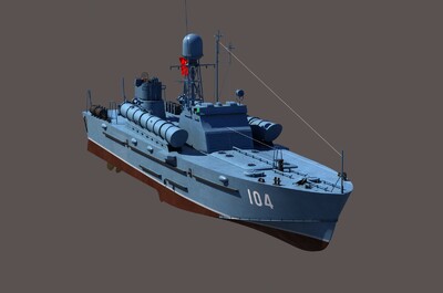 中国海军123k型鱼雷快艇(北约代号:p4级)