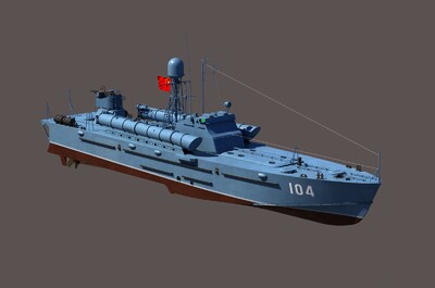 中国海军123k型鱼雷快艇(北约代号:p4级)