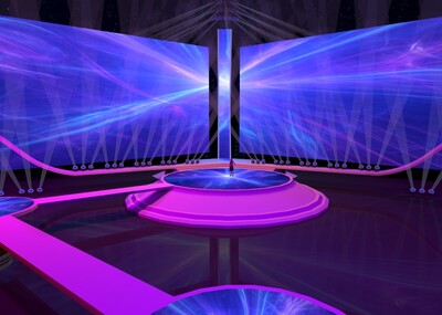 演唱会 舞美设计 舞台设计 _上中上作品_美陈会场/活动_cg模型网