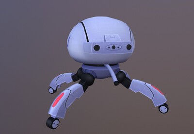 卡通仿生机器人四足机器人robot