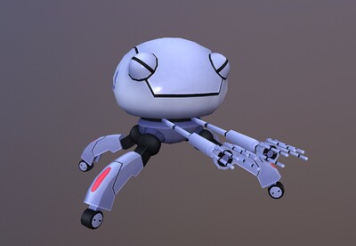 卡通仿生机器人四足机器人robot