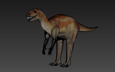 多齿灵龙低模下载