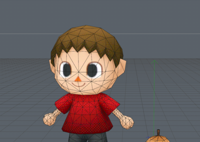 lowpoly卡通小孩 q版小孩 幼儿园 低龄小孩 小孩子 幼儿 儿童 可爱