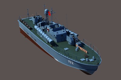 中国海军6602型鱼雷快艇(北约代号:p6)