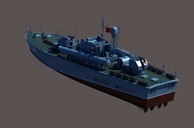 中国海军6602型鱼雷快艇(北约代号:p6)