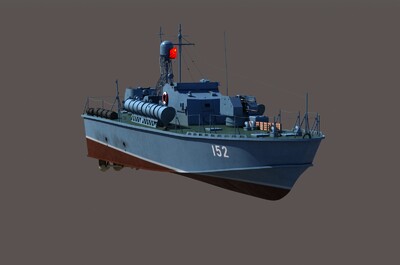 中国海军6602型鱼雷快艇(北约代号:p6)