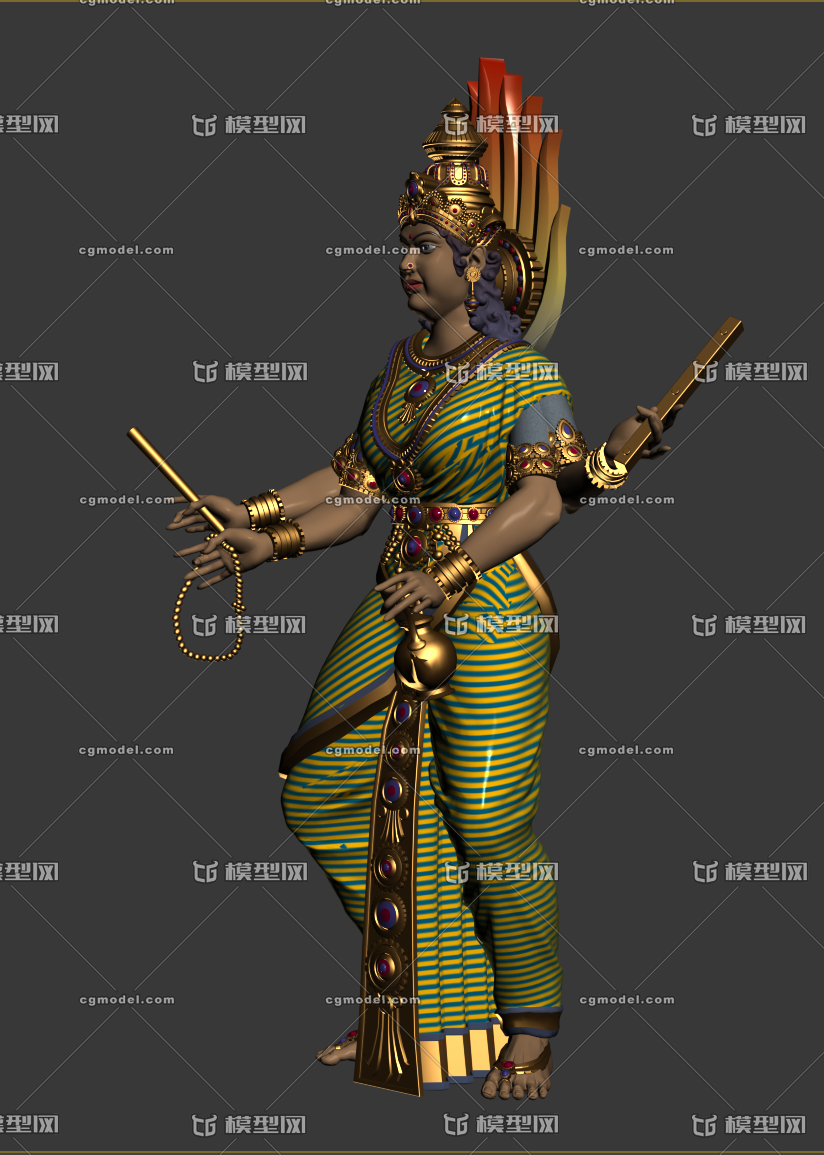 斯里兰卡佛教印度教创世之神瑜伽之神湿婆神大天建筑雕塑寺庙雕塑景观