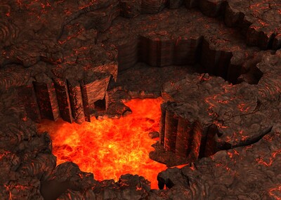 地狱刀山火海图片