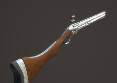 次世代 pbr 高科技 未来 枪械 双管 猎枪 步枪 散弹枪 来福枪 鸟枪