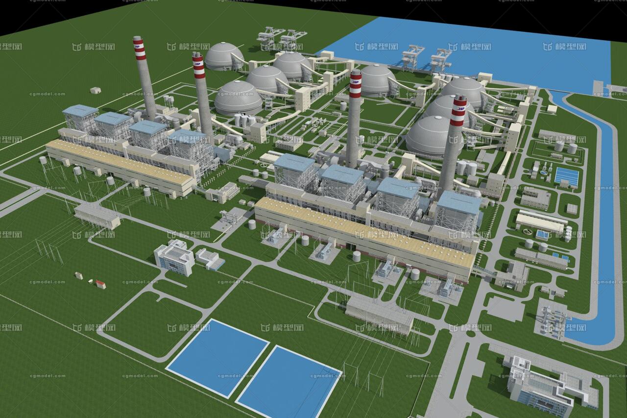 汕尾红海湾电厂 核电站 最新发电站 电厂 未来电厂 污水处理厂 化工厂