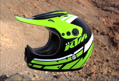 摩托头盔 ktm 高模 布线比较好_老00婆作品_生活用具体育用品_cg模型