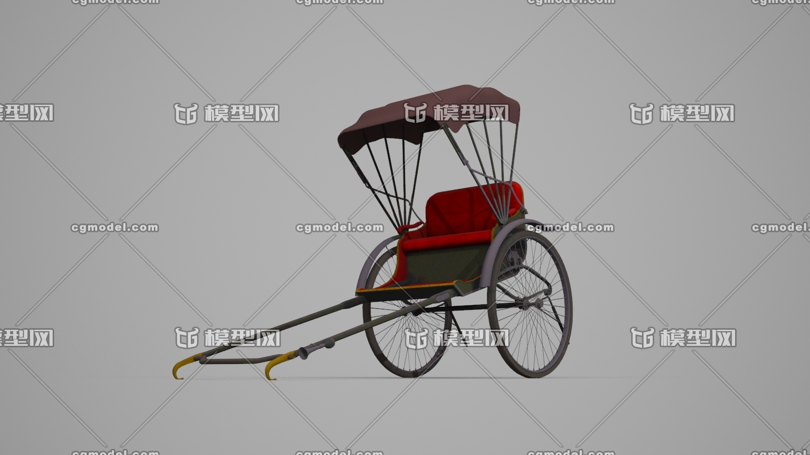 交通工具黄包车人力车