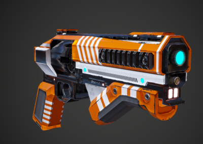 pbr scifi 科幻概念手枪 能量手枪 枪械 科幻手枪 科幻枪械 未来武器