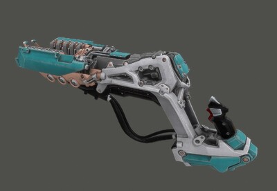 pbr 科幻电磁枪 次时代 闪电枪 scifi 科幻枪械