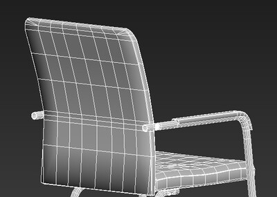 弓形电脑椅_real123作品_家具桌椅_cg模型网