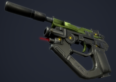 科幻 概念手枪 能量手枪 枪械 科幻手枪 科幻枪械 scifi 未来武器