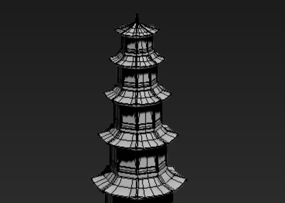 九层八角塔