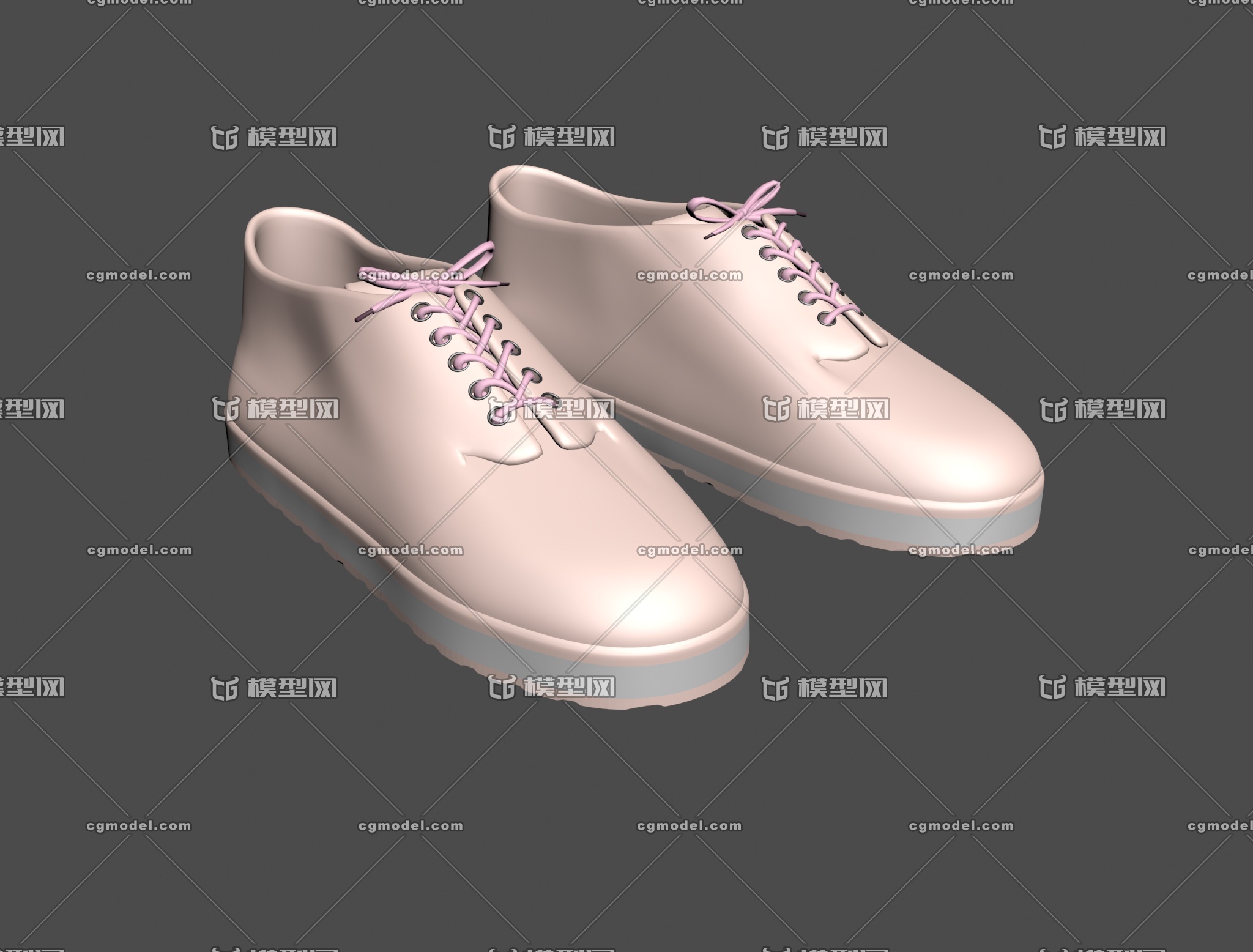 女子运动鞋 鞋子模型 _恋恋_作品_生活用具穿戴服饰_cg模型网