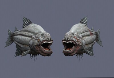 远古深海鱼  食人鱼  魔鬼鱼  怪鱼