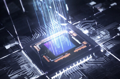 芯片 感光器 电路板 科技感