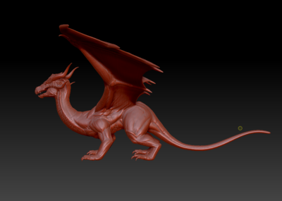 大师级西方龙 zbrush源文件 zbrush 4r7版本