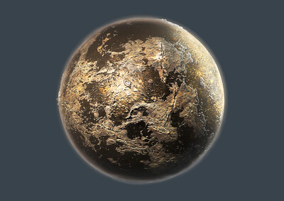 金星 8k贴图 高质量 星球 启明_yingming作品_场景自然场景_cg模型网