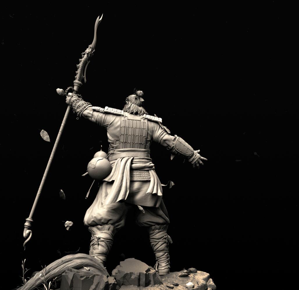 韩建毅老师第6期学员ar作品张飞