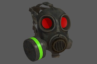 次世代 写实 防毒面具 防毒面罩 化学武器面罩 毒气面罩 防具 面罩