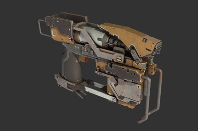 次世代 写实 科幻手枪 枪械 热武器 黑科技 武器 现代武器