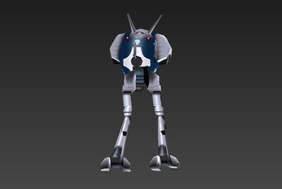 太空堡垒——天顶星普通战斗壳 _ytwo作品_人物机器人/机甲人物机器人