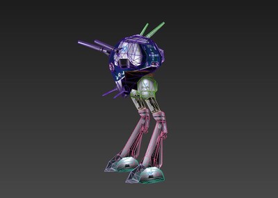太空堡垒——天顶星普通战斗壳 _ytwo作品_人物机器人/机甲人物机器人