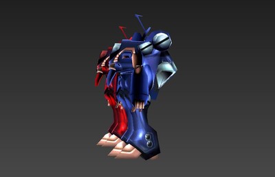太空堡垒——天顶星指挥战斗壳 _ytwo作品_人物机器人/机甲_cg模型网