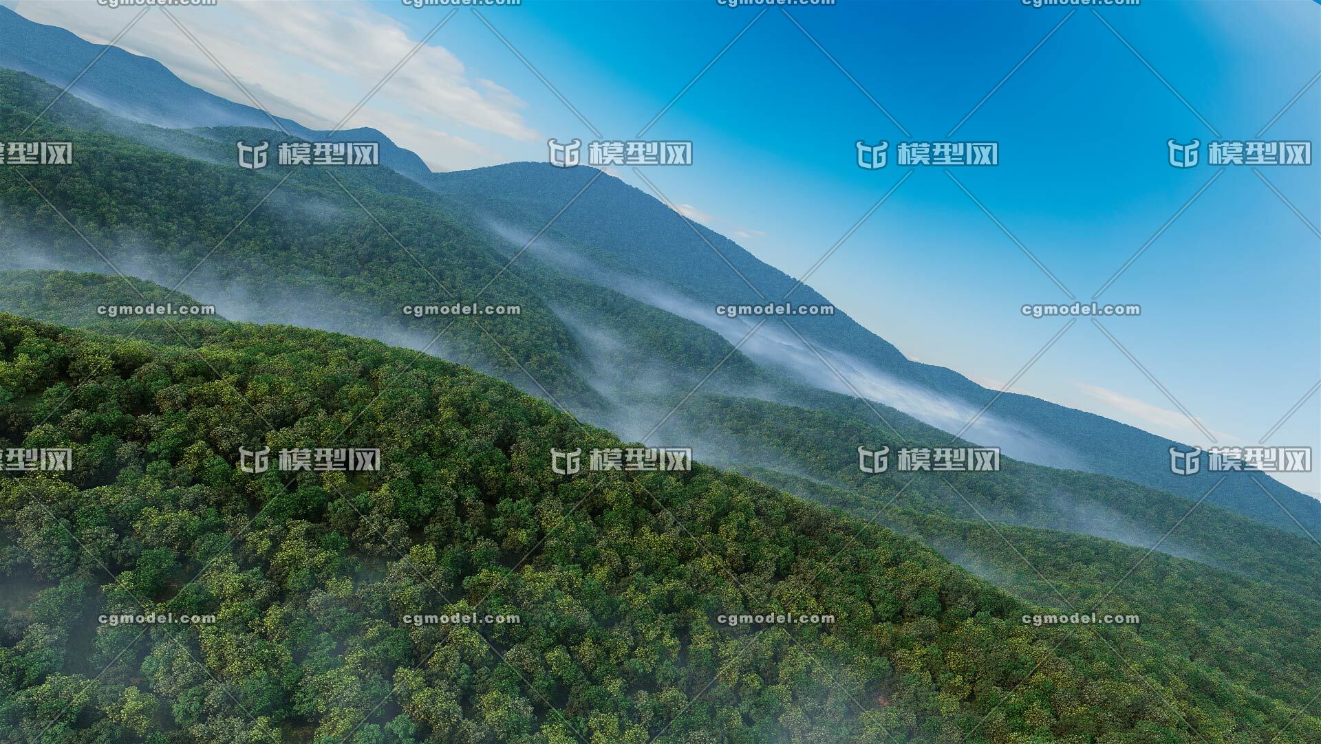 大山 群山 生態 生態高山 高山園林 景觀 群山環繞 環繞 生態自然