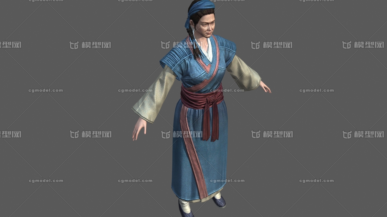 古代村妇 写实 古代妇女 村妇 市井女人 小市民 路人 女性角色 中年