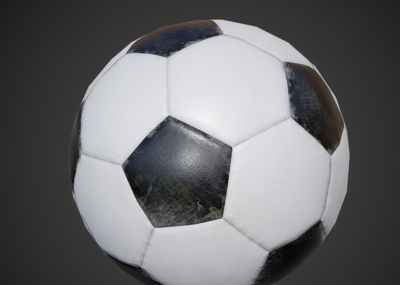 次世代足球 高质量pbr贴图 足球 球类 football 球 体育用品