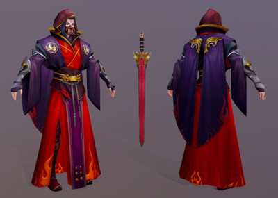 次世代 古代人物 魔教教主 黑衣人 使者 大反派 巫师 巫术 侍者 江湖