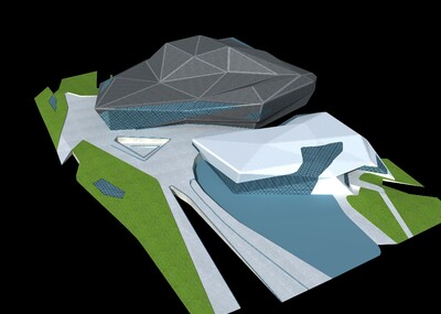 广州大剧院 广州歌剧院_zzx1017作品_建筑里程碑_cg模型网